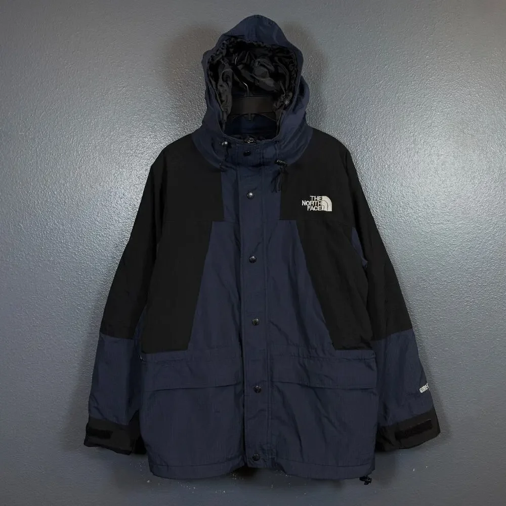 The North Face S vintage blue GORE-TEX Summit series ski jacket w fleece